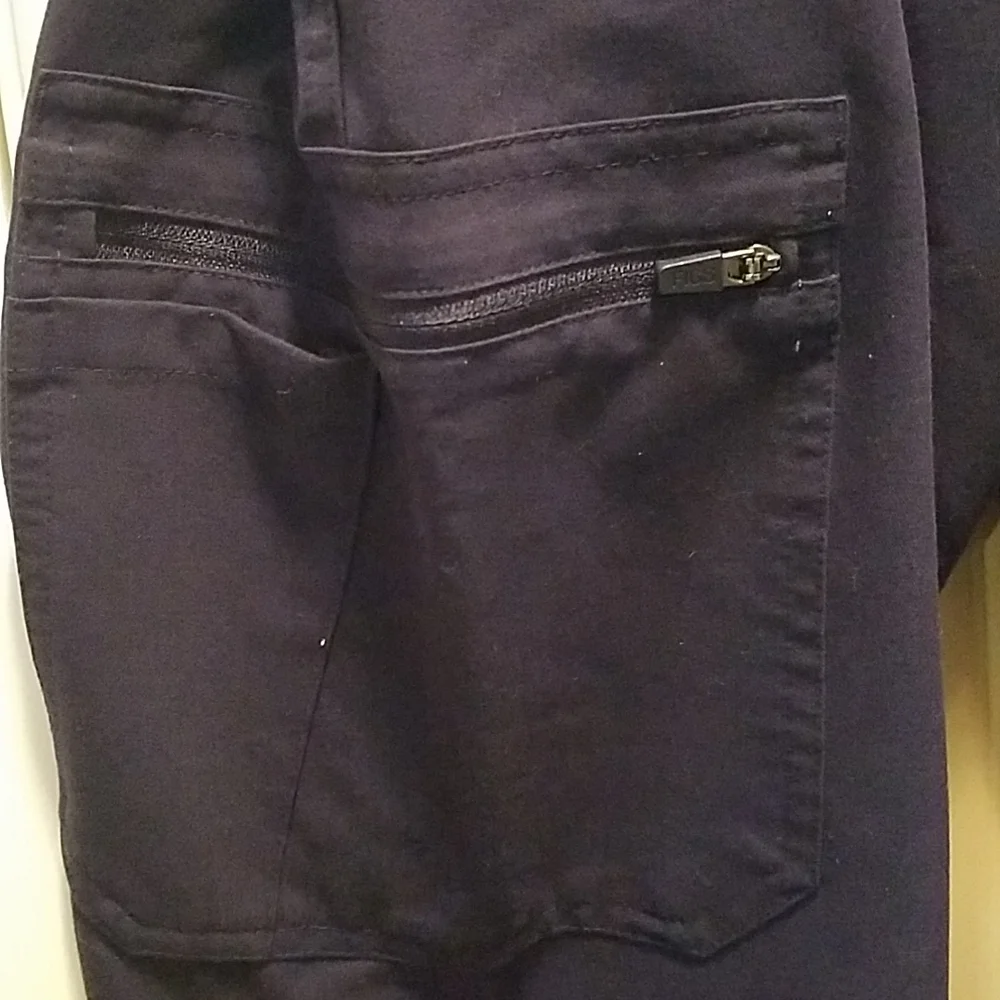 Women Figs Technical Collection Scrub Pants Navy Blue Size Small - Picture 3 of 7